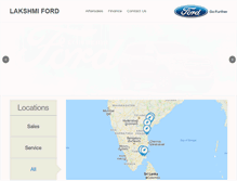 Tablet Screenshot of lakshmiford.in